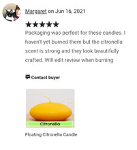 Load image into Gallery viewer, Floating Citronella Candle