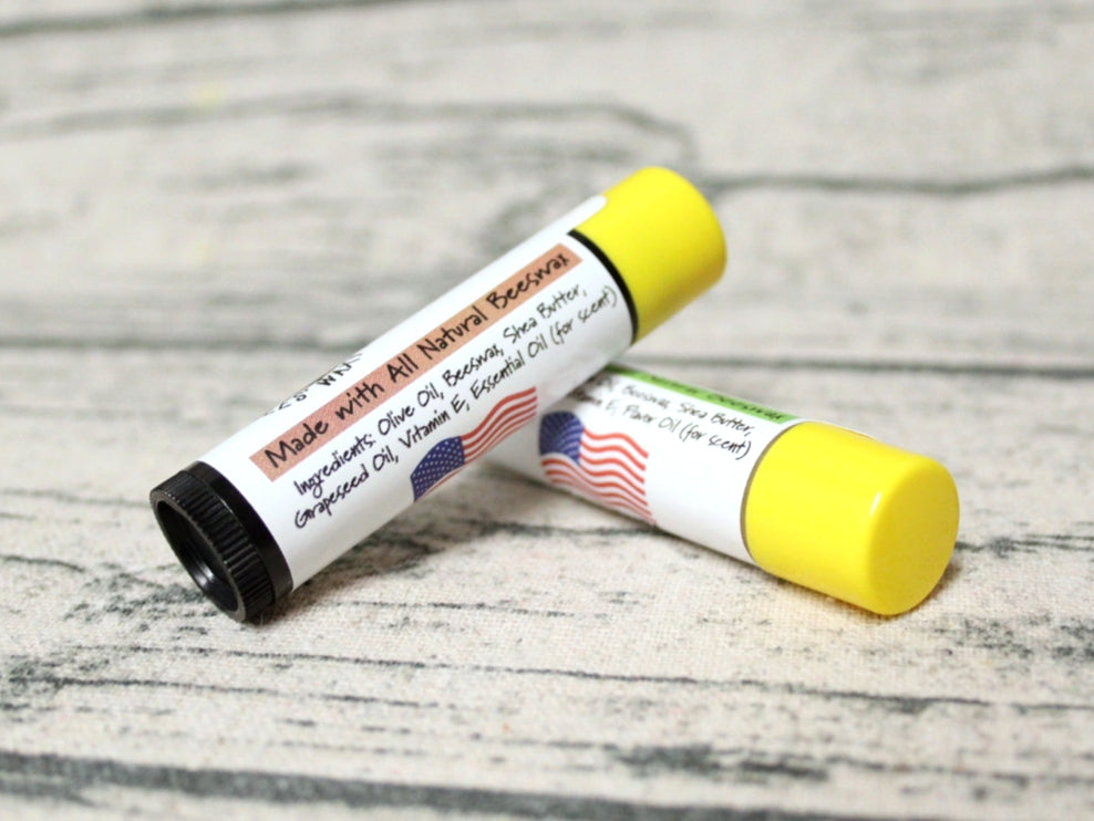 Grapefruit Beeswax Lip Balm Tube The Bees' Waxy Knees