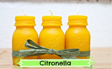 Load image into Gallery viewer, Mason Jar Citronella Votive Candles