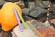 Load image into Gallery viewer, Halloween 8" Beeswax Tapers - MIX AND MATCH!