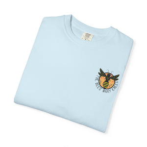 The Bees' Waxy Knees T-Shirt for Everyday Comfort, Unisex Graphic Tee, Eco-Friendly Shirt, Perfect Gift for Friends, Summer Wear