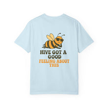 Load image into Gallery viewer, Bee-Inspired Unisex T-Shirt | Hive Got a Good Feeling About This | Cute Insect Apparel for Nature Lovers | Casual Summer Wear, [...]