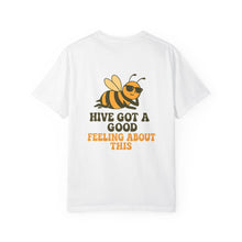 Load image into Gallery viewer, Bee-Inspired Unisex T-Shirt | Hive Got a Good Feeling About This | Cute Insect Apparel for Nature Lovers | Casual Summer Wear, [...]