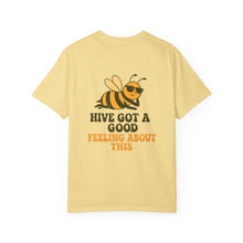 Load image into Gallery viewer, Bee-Inspired Unisex T-Shirt | Hive Got a Good Feeling About This | Cute Insect Apparel for Nature Lovers | Casual Summer Wear, [...]
