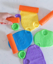 Load image into Gallery viewer, Valia Co. Textured Playdough Roller Stamps - Space Theme