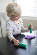 Load image into Gallery viewer, Valia Co. Textured Playdough Roller Stamp Set Pond Life Toy