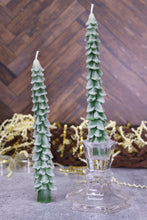 Load image into Gallery viewer, Christmas Tree Taper Candles