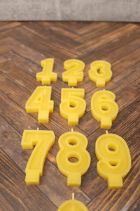 Number Birthday Candles