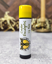 Load image into Gallery viewer, Cedar Eucalyptus Beeswax Lip Balm Tube