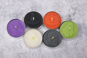 Halloween-Themed Tea Lights