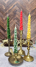 Load image into Gallery viewer, Christmas Tree Taper Candles