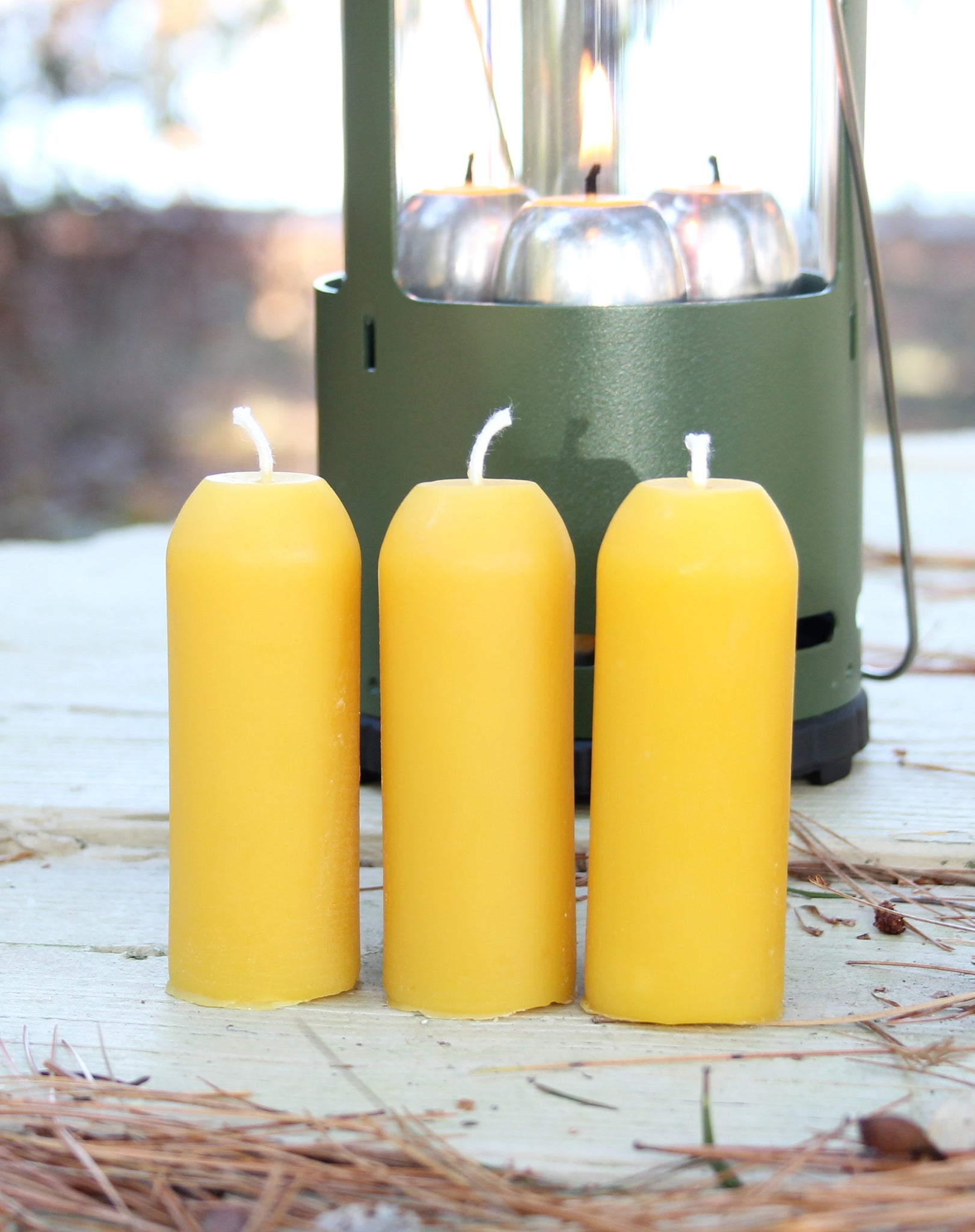 UCO 12-Hour Beeswax Candles, 5-Pack