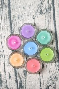 SPRING - 7" Beeswax Spiral Taper Candles