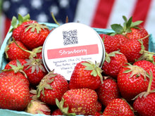 Load image into Gallery viewer, Strawberry Beeswax Lip Balm Tin