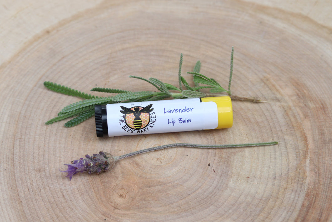 Lavender Beeswax Lip Balm Tube