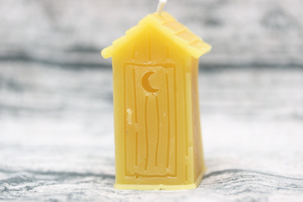 Outhouse Candle
