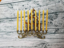 Load image into Gallery viewer, Beeswax Hanukkah Candles