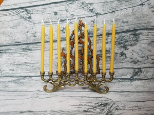 Beeswax Hanukkah Candles