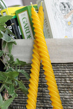 Load image into Gallery viewer, 12&quot; Spiral Beeswax Candle
