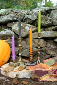 Halloween 8" Beeswax Tapers - MIX AND MATCH!