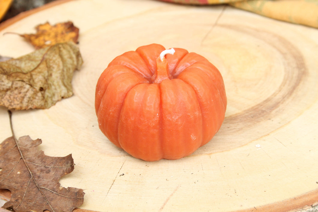 Pumpkin Beeswax Candles [2 sizes]