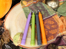 Load image into Gallery viewer, Halloween 8&quot; Beeswax Tapers - MIX AND MATCH!