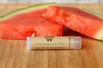 Watermelon Beeswax Lip Balm Tube