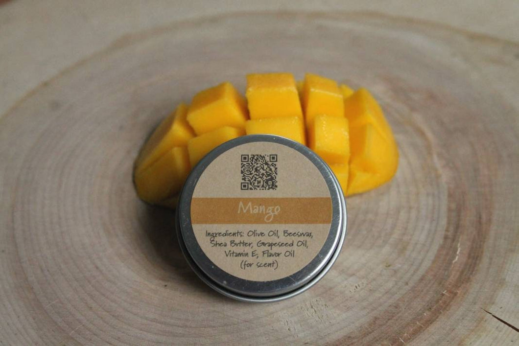 Mango Beeswax Lip Balm Tin