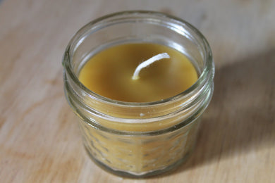 4-ounce Beeswax Mason Jar Candle