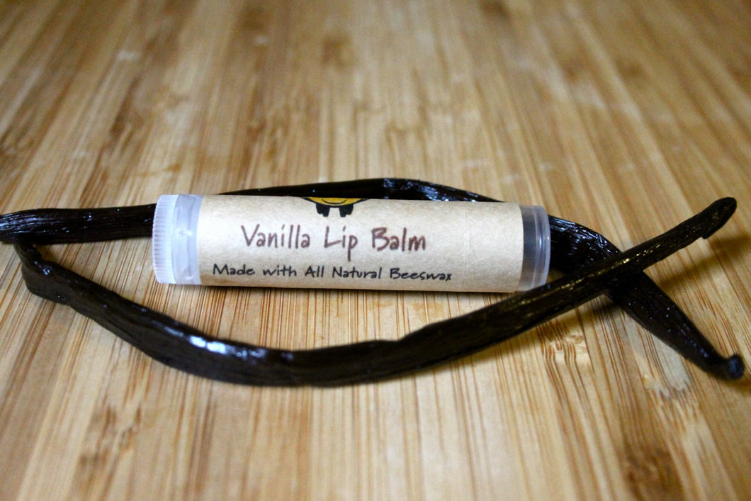 Vanilla Beeswax Lip Balm Tube