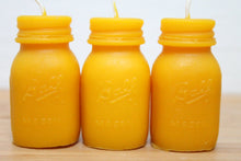 Load image into Gallery viewer, Mason Jar Beeswax Votive Candles